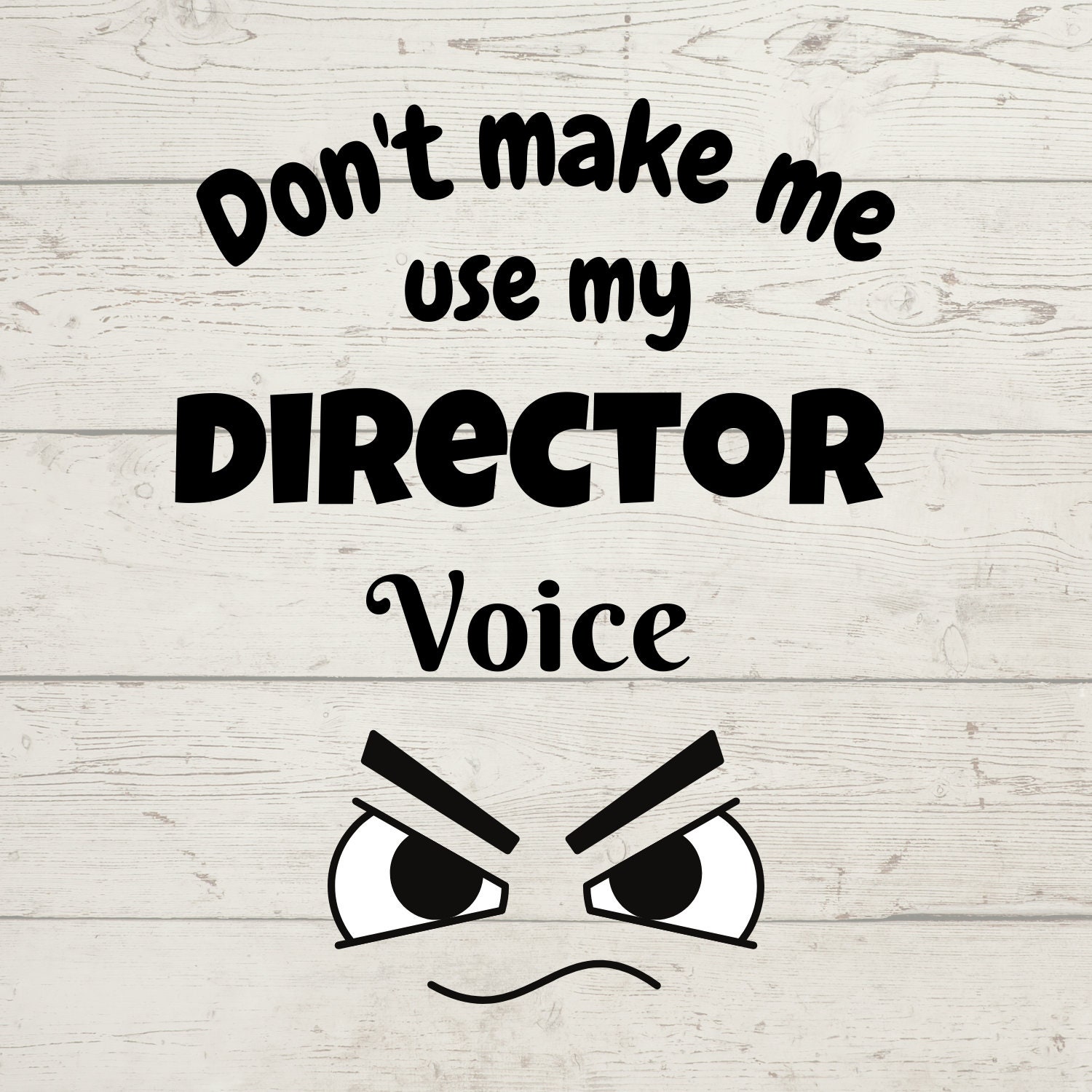 Director Voice SVG Bundle: Cricut, Silhouette Cut File (digital ...