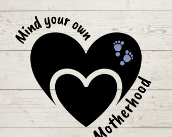 Pilnuj swojego macierzyństwa SVG PNG: Plik do cięcia Mom Life (pobieranie cyfrowe)