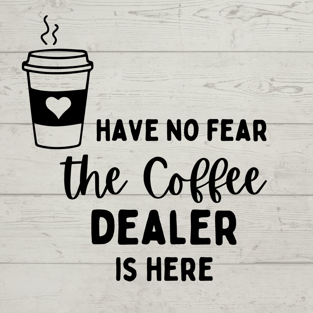 Coffee Dealer Svg, Coffee Svg File, Coffee Lover Gift, Barista Svg ...