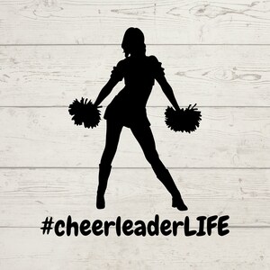 Cheer SVG Bundle, Cheer svg, cheerleading svg, cheerleader svg, cheer clipart, svg files for silhouette, cricut, Downloadable