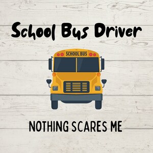 スクールバス運転手 SVG カット ファイル (Cricut シルエット用)、スクールバスの格言 SVG 引用、安全運転のバス運転手シャツ デザイン