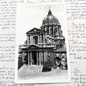 1940s - Paris Postcard - Val de Grâce - Vintage Paris Card - French Postcard from mid 19th century