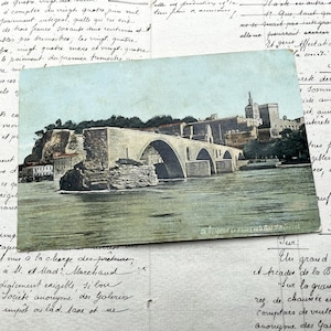 1900s - Postkarte von Port d'Avignon - Das Leben in Frankreich zu Beginn des 20ten Jahrhunderts