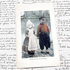 Années 1910 - Carte postale néerlandaise - Jolies filles