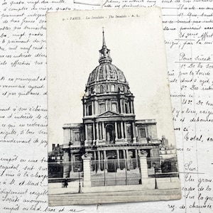 1910s - Paris postcard - The Invalids - Vintage Paris card
