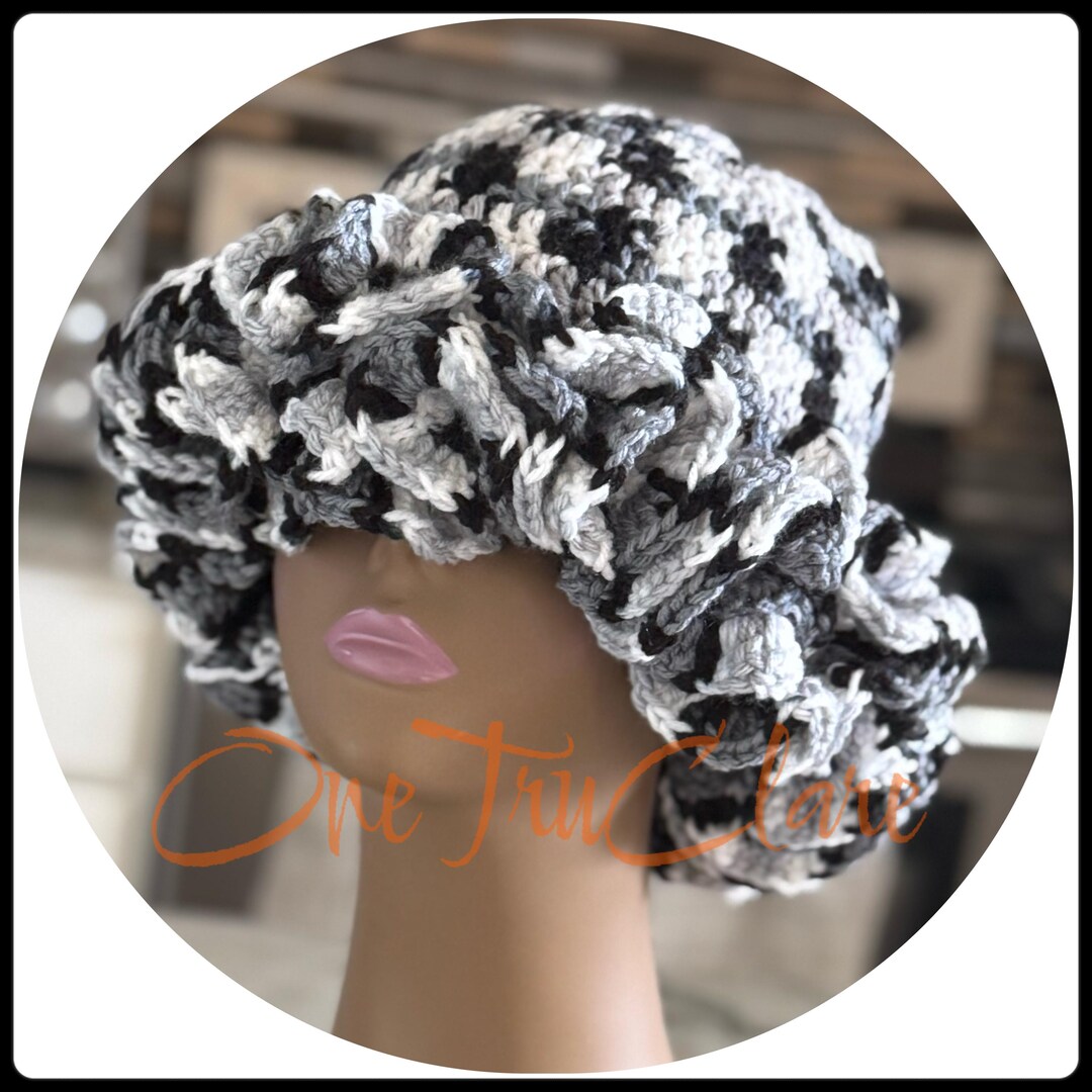 Crochet Full Ruffle Hat - Etsy