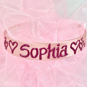 Kids Personalised Pastel Headbands