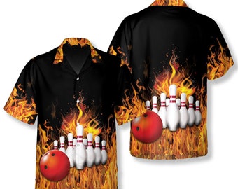 Bowling T Shirt - Etsy