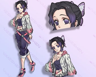 Anime Sticker ,  Waifu Decal Sticker