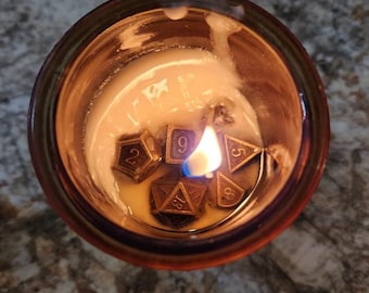 D&D Dice Candle
