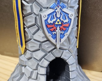 Hylian Shield Dice Tower