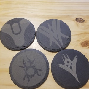 Set of 4 Destiny 2 Coasters (Premium)
