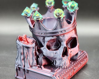 Dice Skull Display