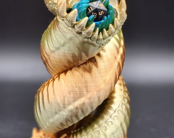 Double Worm Dice Tower