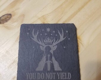 Set of 4 Sarah J Maas Book Coasters (premium)