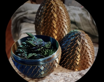 3D printed MYSTERY Dragon Egg