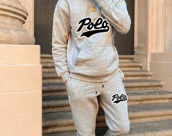 polo jogging suit set