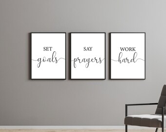 Moderna, Enkla, Inspirerande Citat Skyltar, Posters, Bilder
