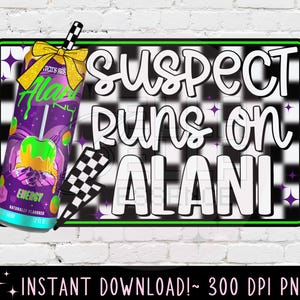 Suspect runs on alan i png, ala ni energy drink girl png, cute Halloween alan I  graphic design witches brew