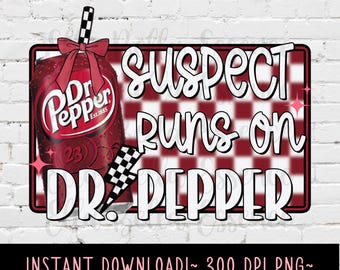 Sospechoso corre con Dr. Pepp png, coqueta a cuadros de Dr. Pepp png, amante de Dr. Pepp png gráfico