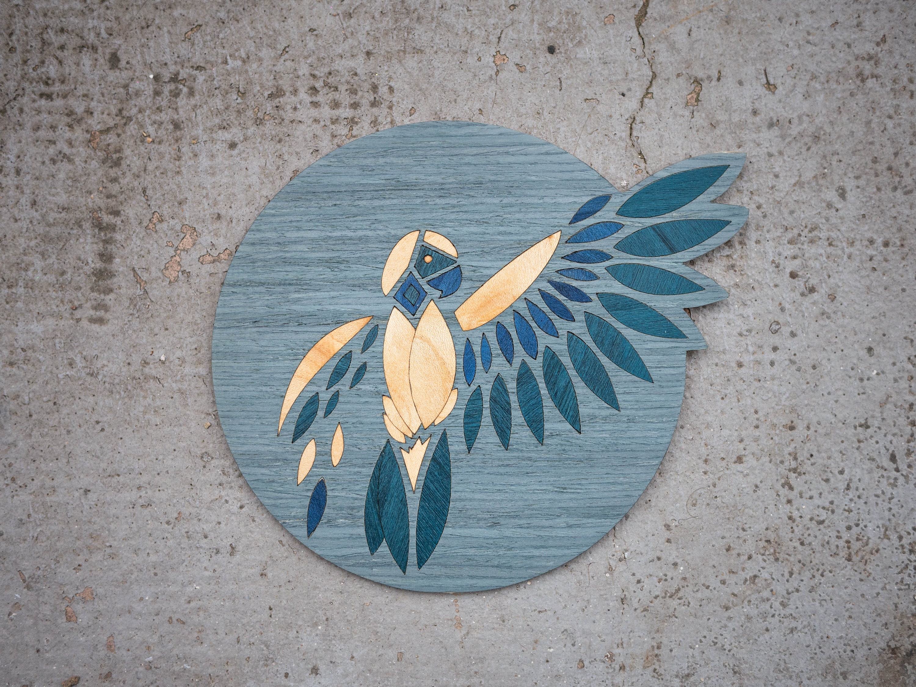 Décoration Murale Bois - Idée Décoration Décoration Oiseau Objet Cadeau Maison
