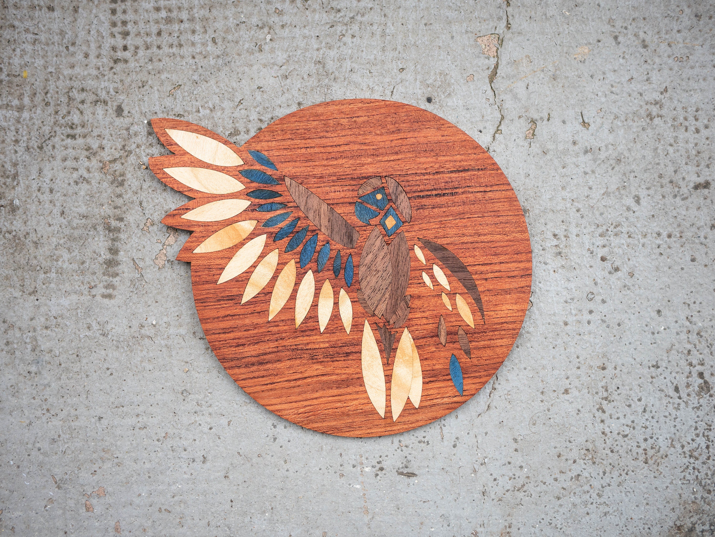 Décoration Murale Bois - Idée Décoration Décoration Oiseau Objet Cadeau Maison