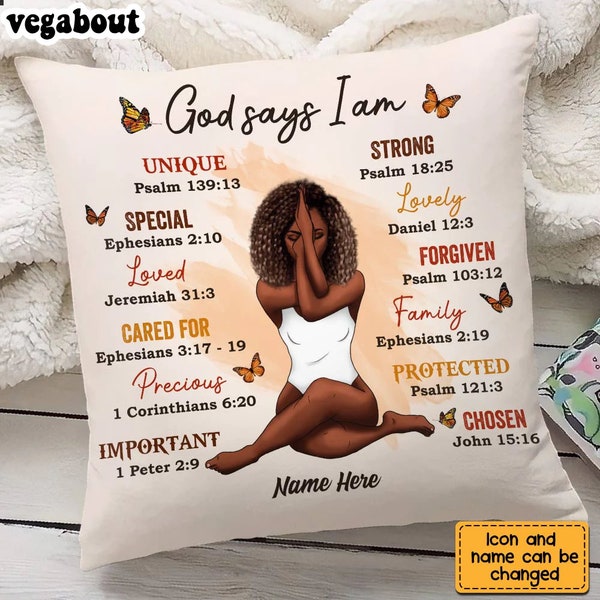 Christian Pillow Etsy