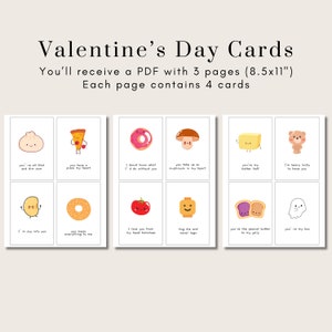 Printable Valentine's Day Cards | Valentine Love Puns | Funny Valentine ...