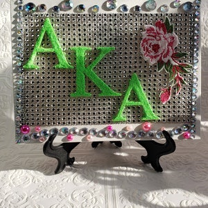 AKA INSPIRED DESK plaque or wall hanging