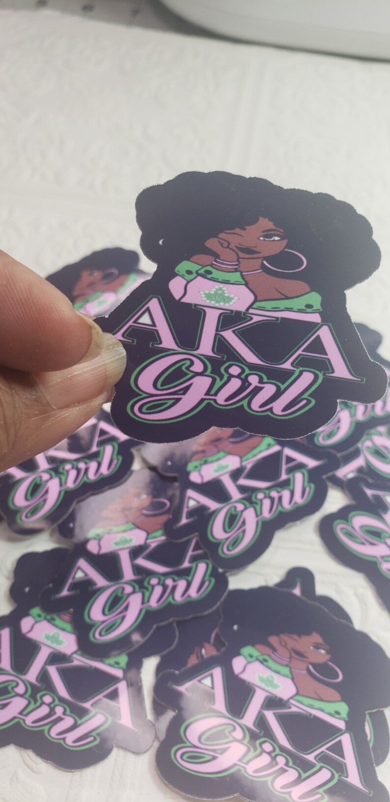 AKA INSPIRED STICKER Decals Etsy