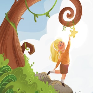 Ilustrador de libros infantiles, arte de libros infantiles personalizados imagen 1