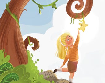Children's Book Illustrator, Custom Kids Book Art