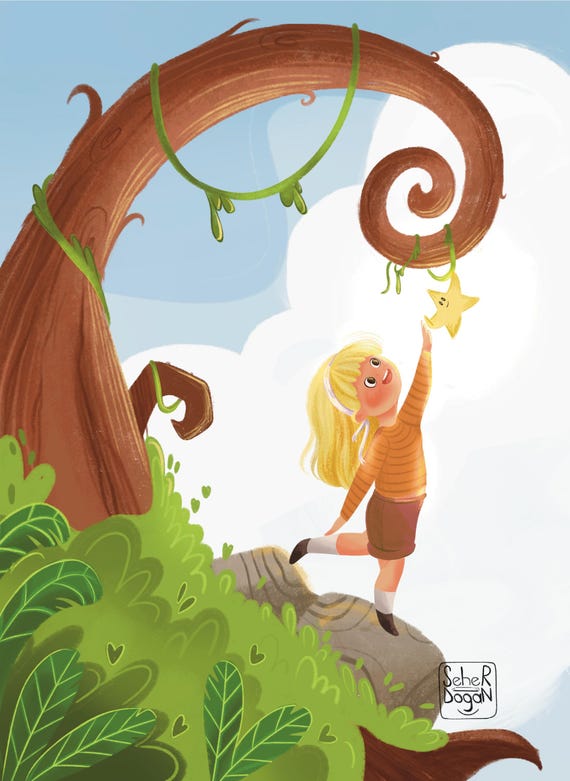 Children's Book Illustrator, Custom Kids Book Art