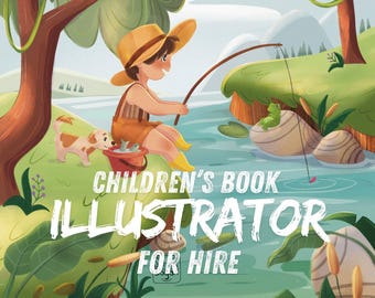 Children's Book Illustrator, Custom Kids Book Illustrations