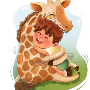 Ilustrador de libros infantiles, arte de libros infantiles personalizados imagen 2