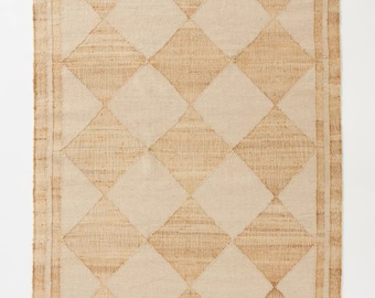 Premium Quality Erin Gates Orchard Jute Hand Woven Anthropologie Authentic Rugs For Living Room, Dining Room, Drawing Room, Customise Carpet