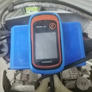 Garmin Extrex GPS enduro bar mount