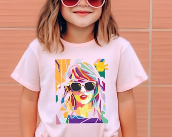 Kids Swiftie Merch Shirt,Taylor Eras Tour Shirt,Youth Swiftie Shirt,Eras Tour Shirt Toddler,Swiftie Fan Gifts,Cute Swiftie Fan Shirt Onesie
