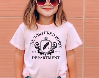 Kids Taylor Eras Tour Shirt,Tortured Poets Shirt Kids,Youth Swiftie Tshirt, Swiftie Merch Shirt, Taylor Eras Tour Shirt  Kids,Swiftie Gifts