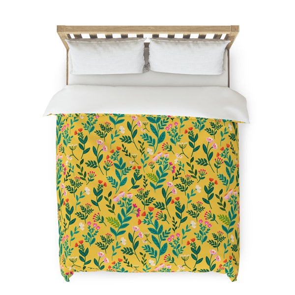 Wildflower Duvet Cover Etsy