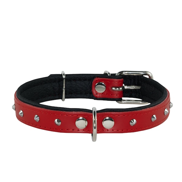Hundehalsband aus Leder, Halsbänder, Echtes Leder Hundehalsband, Geschenk für Hunde, Welpenhalsband, Halsband für großen Hund, Lederhalsband
