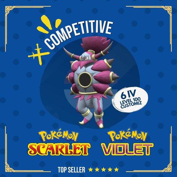 hoopa unbound pokemon card Hoopa Unbound Non Shiny 6 IV Competitive Customizable Pokémon Scarlet  Violet