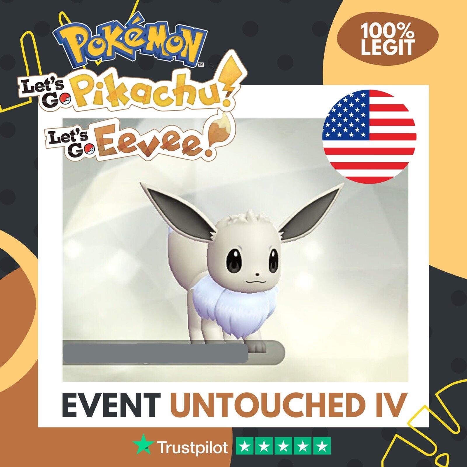 イーブイ シャイニーイベント ブルズアイ 190511 未開封 IV ポケモン