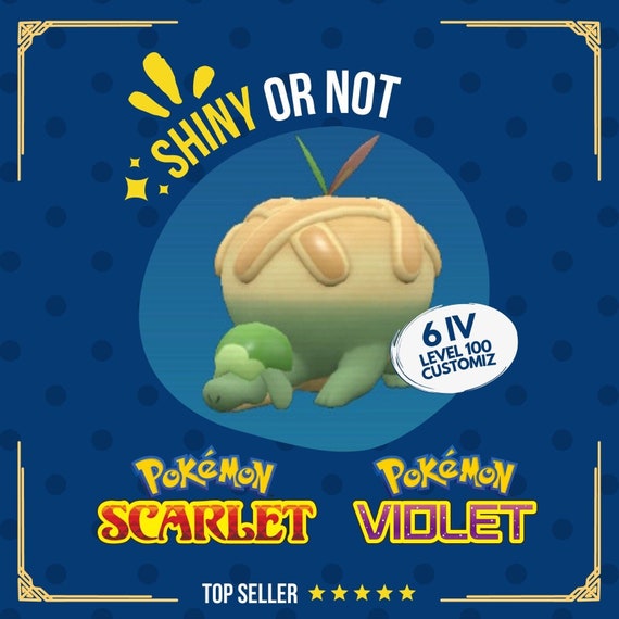 Appletun Shiny or Non 6 IV Competitive Customizable Pokmon Scarlet Violet - Etsy Appletun Shiny or Non 6 IV Competitive Customizable Pokmon Scarlet Violet - Etsy