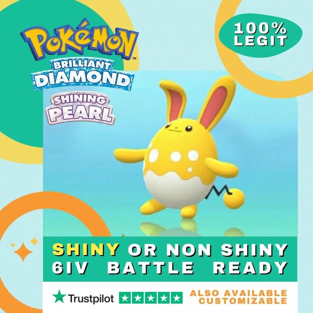 6IV Shiny Azumarill Per Pokémon Scarlatto E Violetto + Masterball - Nintendo Switch