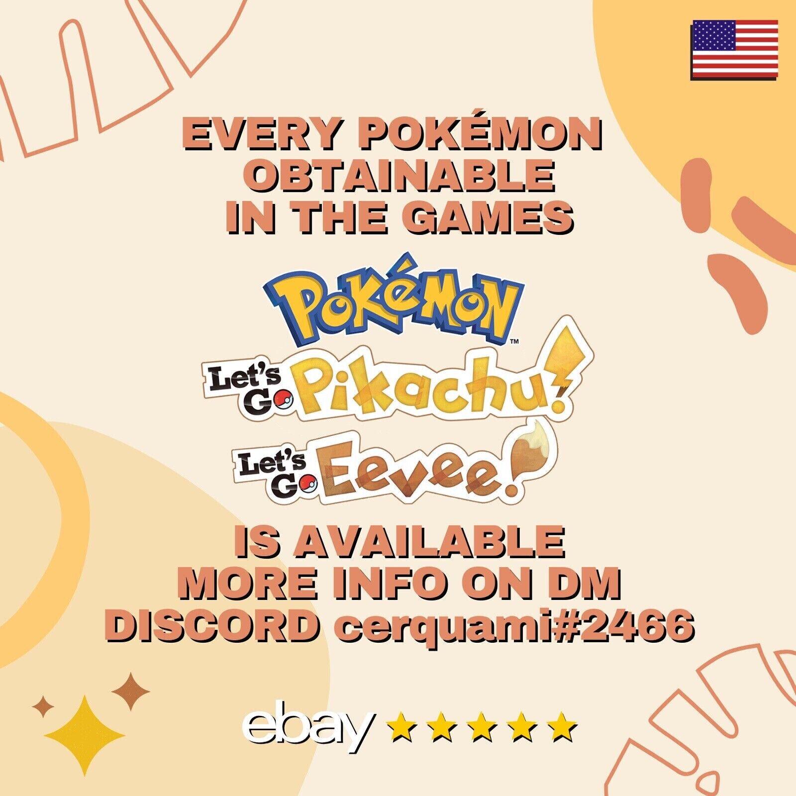 Pokémon Let's Go Pikachu & Eevee BATTLE READY SHINY MELMETAL