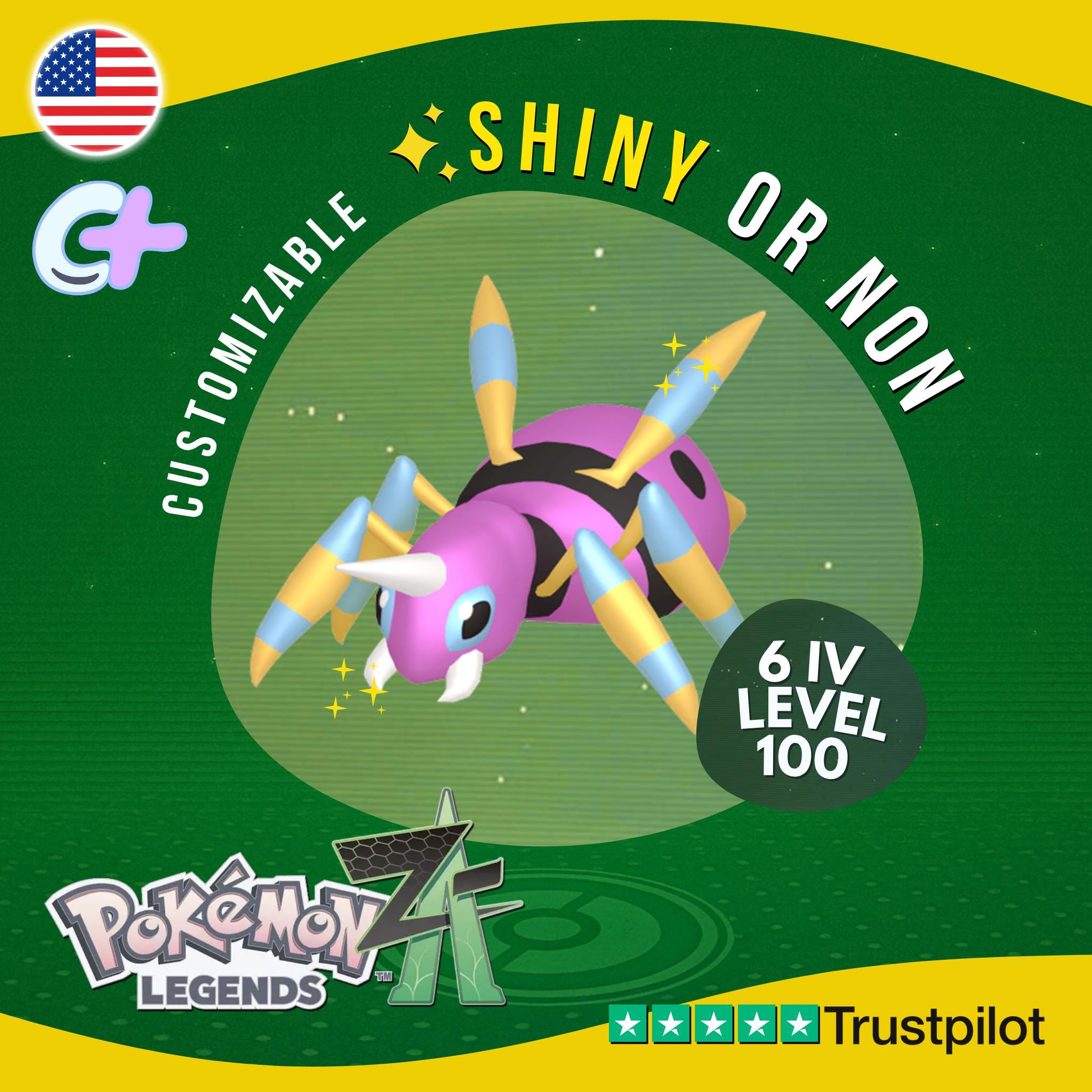 Shiny Ariados - Etsy Shiny Ariados - Etsy
