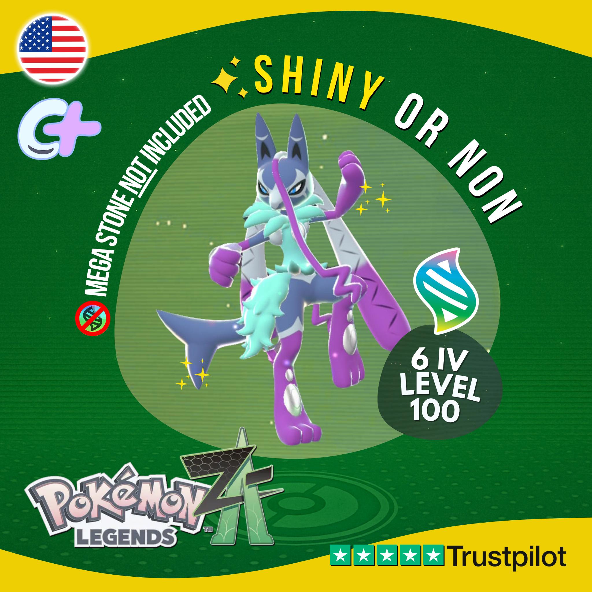 POKEMON LÉGENDES ARCEUS : LUCARIO SHINY 6iv level 100 Nintendo Switch