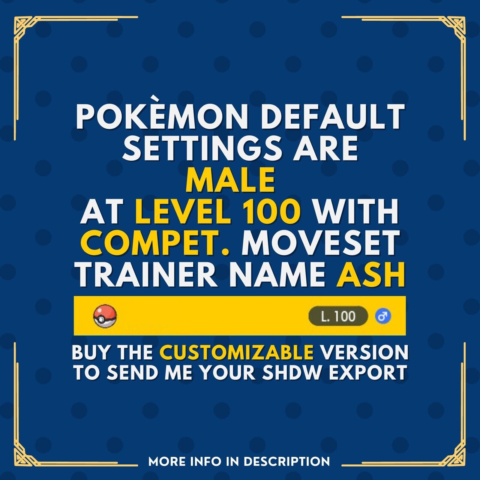 Breloom Shiny O Non 6 IV Competitivo Custom Pokémon Scarlatto - Foto 9