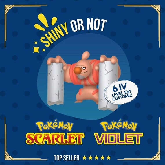 Conkeldurr Shiny or Non 6 IV Competitive Customizable Pokmon Scarlet Violet - Etsy Conkeldurr Shiny or Non 6 IV Competitive Customizable Pokmon Scarlet Violet - Etsy